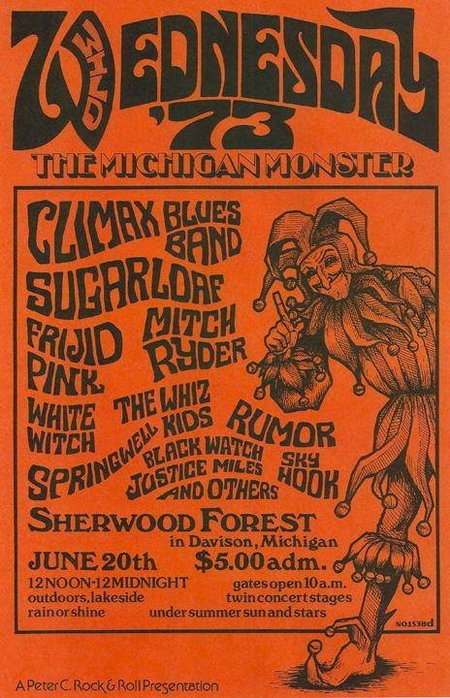 Sherwood Forest - Concert Poster (newer photo)